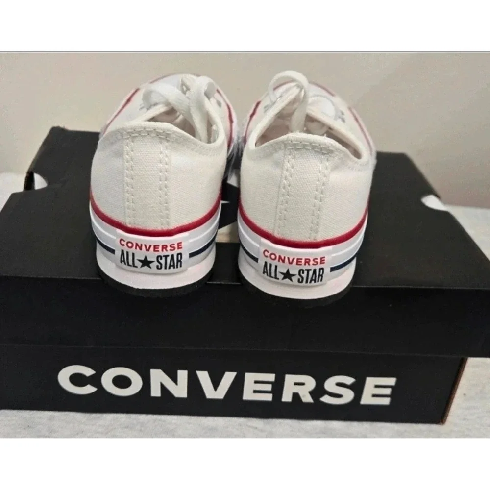 Converse Chuck Taylor All Star EVA Lift Ox White Youth Sneakers 372862F Size 13
